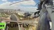 Victory Day 2015 Russian Air Force fighter jets fly over Moscow