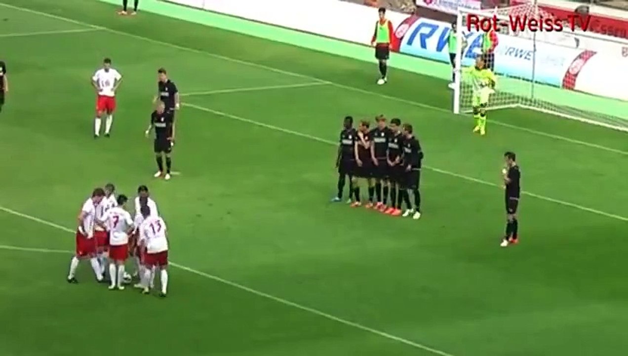 Brilliant free kick