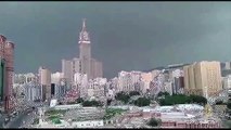 صور خاصة للجزيرة مباشر تظهر البرق والرعد في سماء مكة قبل يومين