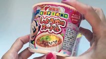 Mickey Mouse Cup Fan Noodles Cupfan Ramen ～ カップヌードル 自動販売機 オートレストラン Disney Toys Food for Kids