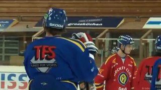 Joe Thornton und Rick Nash in Davos