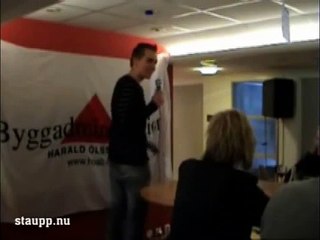 Björn Johansson stand up - Göran Persson imitation