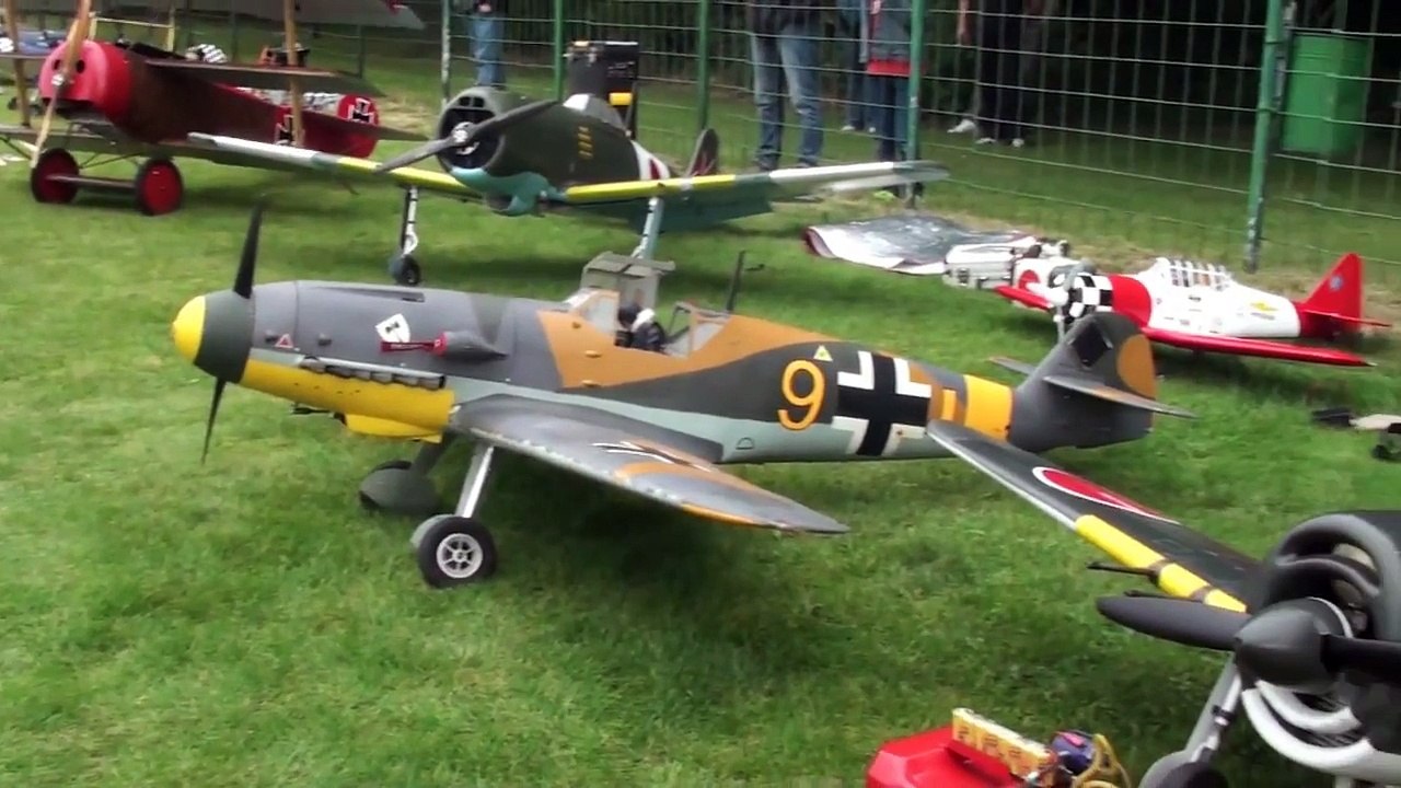 Warbird-Meeting 2012 in castrop-rauxel RC Flight Kriegsflugzeuge und Jets mit Gas Turbinen