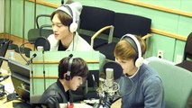 EXO Chen and Xiumin at Sukira Radio - Chen singing cut