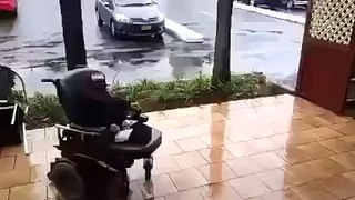 Drifting and spinning in a wheelchair