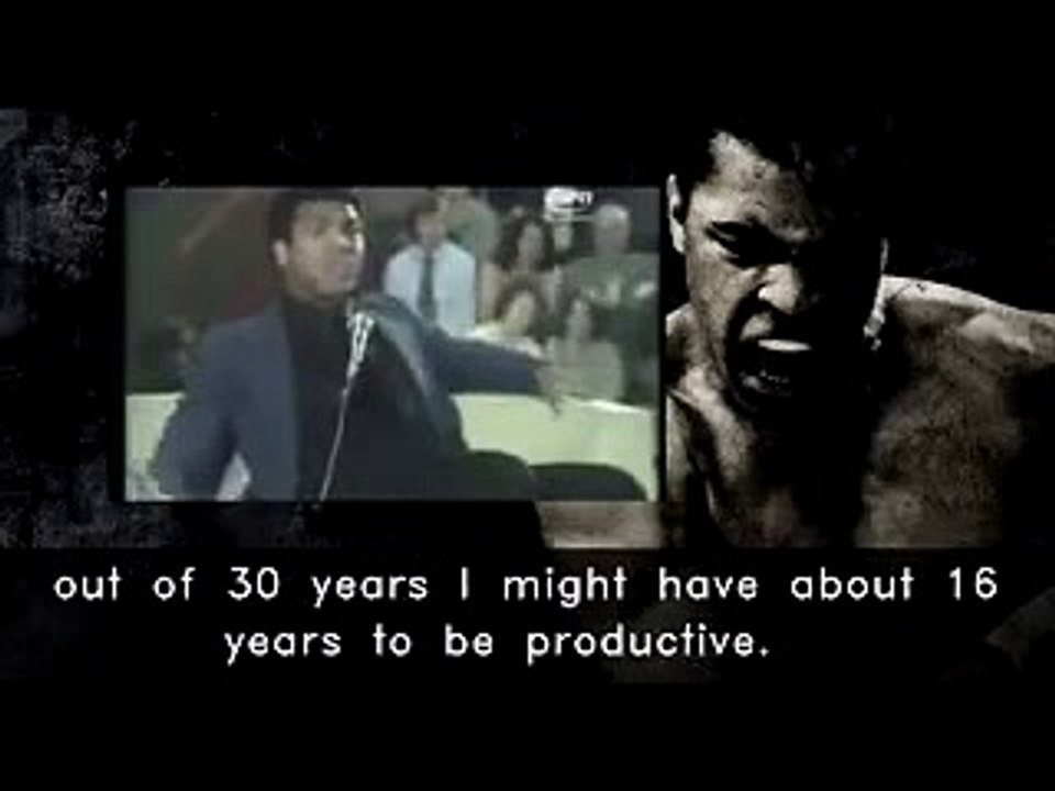 Muhammad Ali Inspiration..