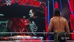 WWE RAW 2 NOVEMBER 2015-Sting destroys Seth Rollins statue