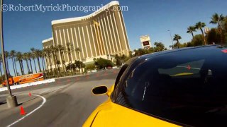 Corvette ZR1 Drifting On Track Las Vegas