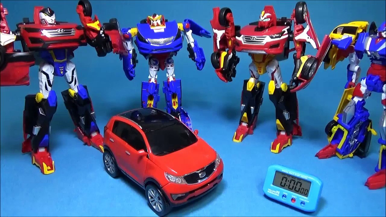 Ou robot Z jet 1 minute dans la transformation de la transformation de la vidéo jouet Tobot Z transformation en 1 Min.