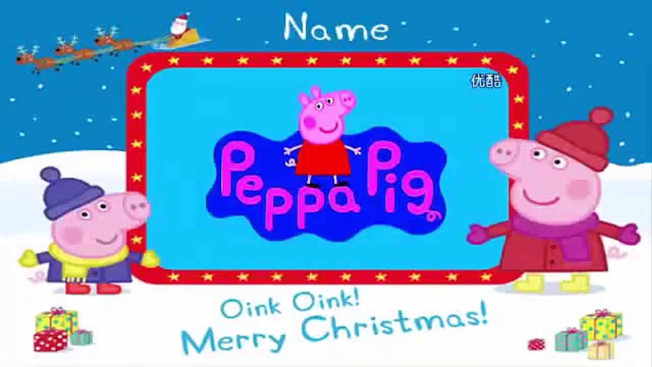 the middle Mandarin&English Pig's Piggy in 粉紅豬小妹中英文版第20集接球 ➢➢➢ P