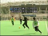 【サッカー/フットサル】ワンツーで縦突破(パラレラ)中央の選手がサイド突破中央突破(パラレラ)中央突破(ケブラ)中央突破(ケブラ→落とし)