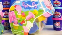 Play Doh Peppa Pig Cupcake Maker NEW Dough Candy Container Playset by Fun Toys Collector