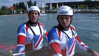 Great Britain Canoeists Etienne Stott and Mark Proctor on #SportingFuture