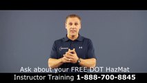 Free Dot Hazmat Instructor Training Course Charlotte-Concord-Gastonia, Nc-Sc    Call 1-888-700-8845