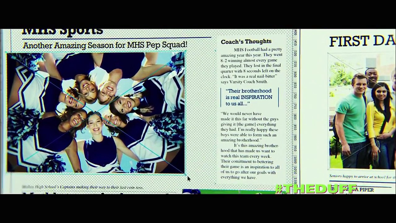 The DUFF Featurette - Pop Culture (2015) - Bella Thorne, Mae Whitman Comedy HD