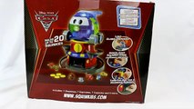 Disney Pixar Cars 2 Squinkies Globie Dispenser with Lightning McQueen, Mater, & Guido!