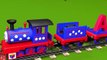 ABC song for children babies. Educational cartoon about Choo-Choo Train. Nursery rhymes