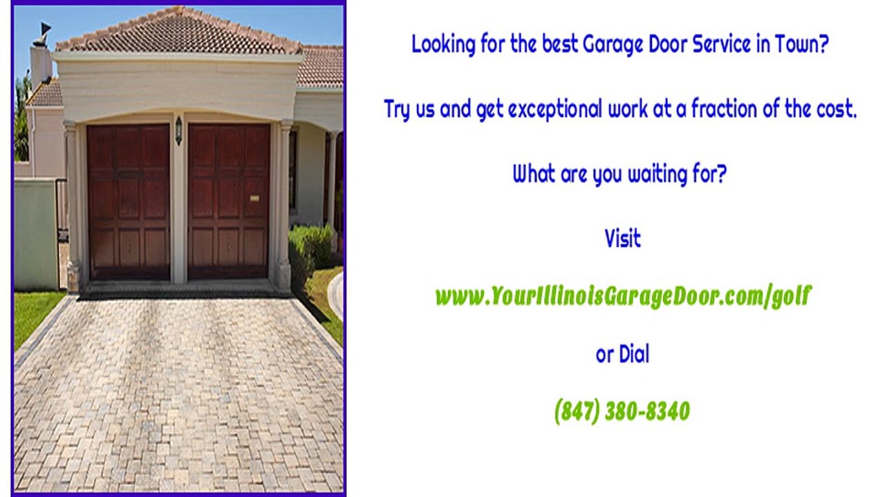 Golf, IL Garage Door Repairs, Service and Installations