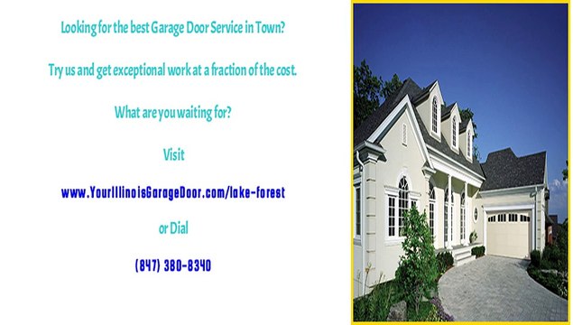 Lake Forest, IL Garage Door Repair Services