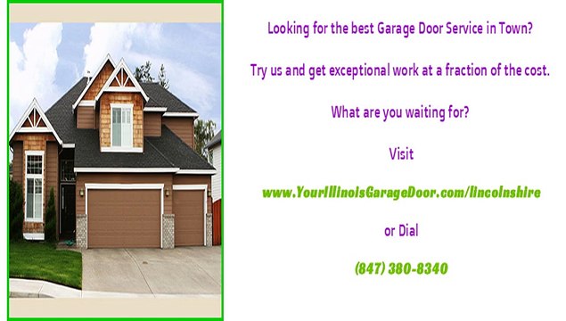 Lincolnshire, IL Professional Garage Door Repair