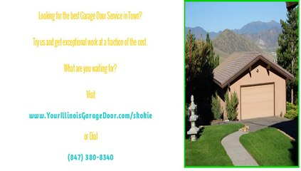 Garage Door Repairs, Service and Installations in Skokie, IL