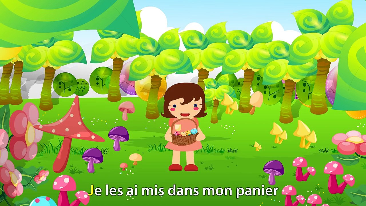 J'ai ramassé des champignons