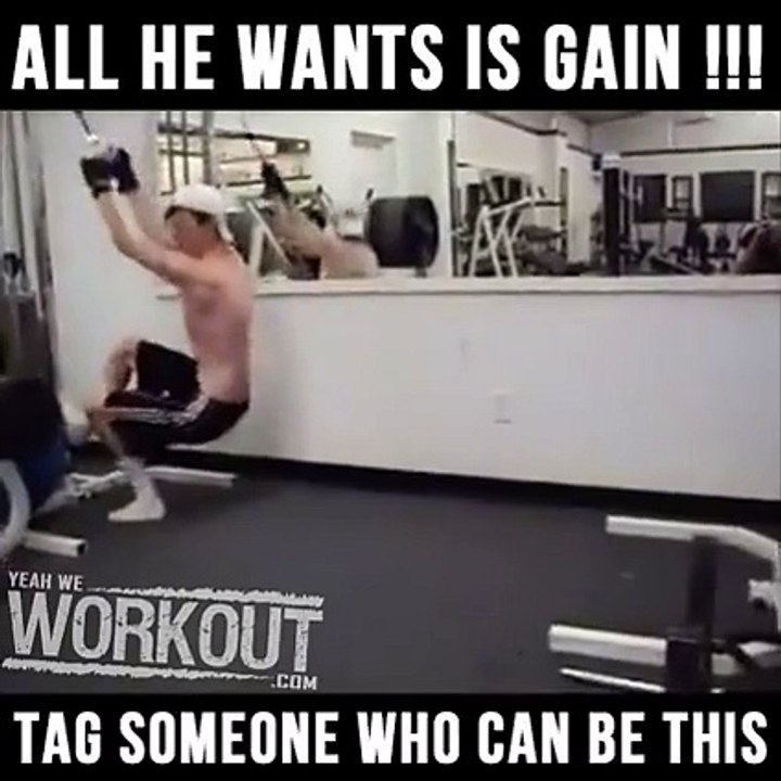 ALL HE WANTS IS GAIN