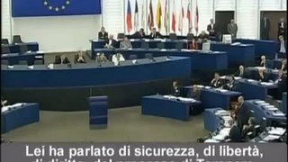 Berlusconi at the European Parliament - eng subs (part1)