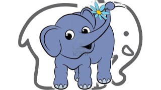cartoon elephant pictures