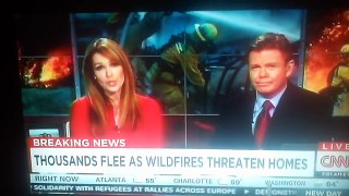 BREAKING NEWS!!! RAGING WILDFIRES IN CALIF!