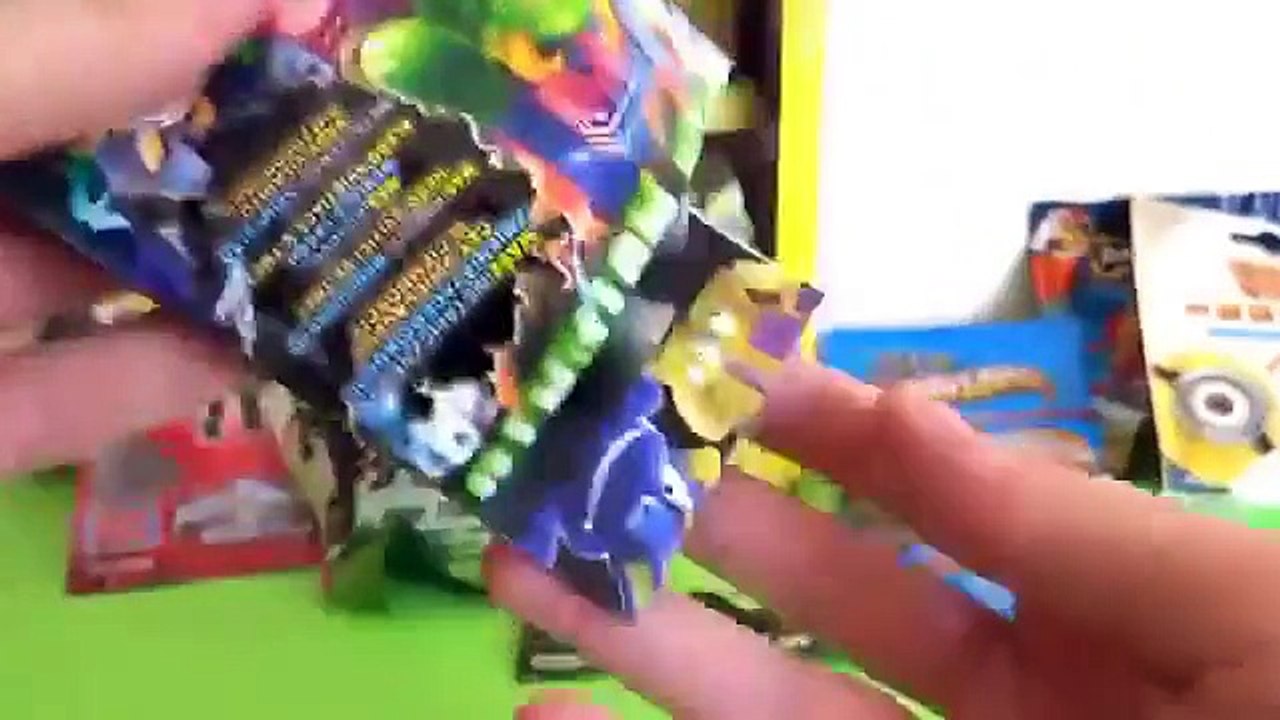 Blind Bags by Power Rangers, Despicable Me 2, Angry Birds Gumball Dispenser & Fifa Brazil Cards