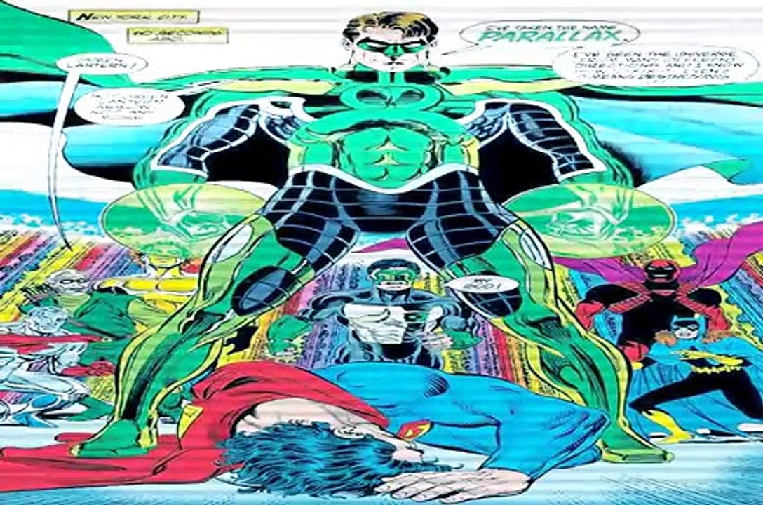 Reaction: Hal Jordan as Parallax("He looks like a freaking Power Ranger")