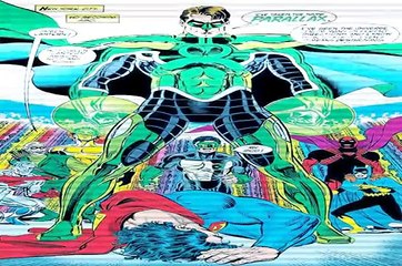 Reaction: Hal Jordan as Parallax("He looks like a freaking Power Ranger")
