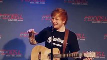 Ed Sheeran was asked if he kissed taylor before