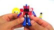 FUNNY SURPRISE EGGS TOYS Cars McQueen Peppa Pig Hello Kitty Hulk Minions Transformers Optimus Prime