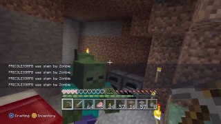Minecraft Cursed Edition Episode 1 - Cave Spiders Attack! Minecraft Game Trolling - Minecraft Glitch