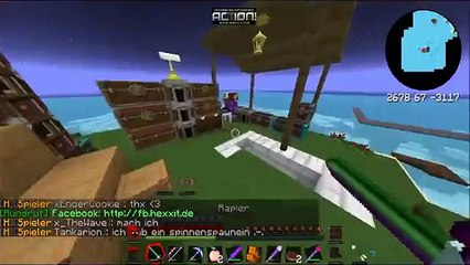 Minecraft Hexxit Tutorial Rapier schärfe und auto repair