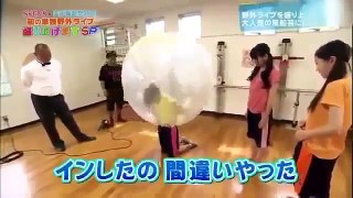 SKE48 北川綾巴　風船芸に挑戦　事故って死にそうになるw