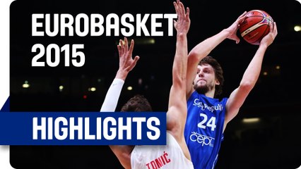 Croatia v Czech Republic - Round of 16 - Game Highlights - EuroBasket 2015