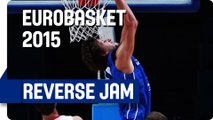 Reverse Jam by Vesely - EuroBasket 2015