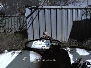 COD 4 sleeping man headshot