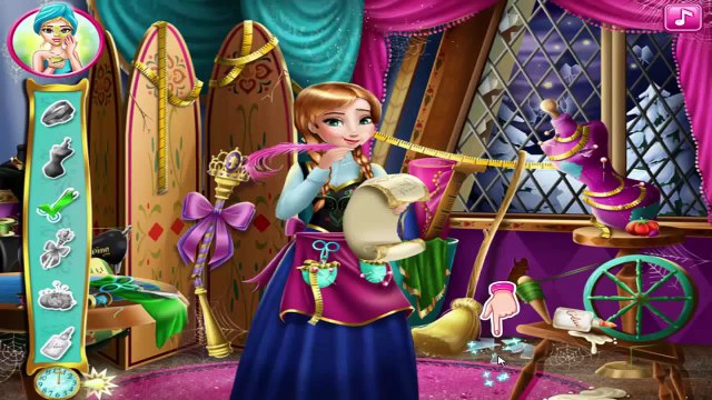 Anna Tailor for Elsa Disney Sisters Elsa and Anna Game Video for Kids