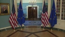 Secretary Kerry Delivers Remarks With EU High Representative Mogherini