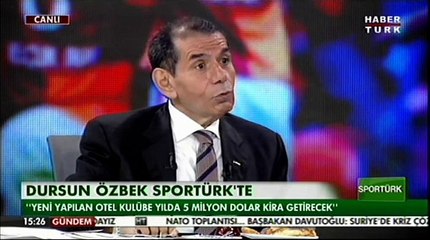 Dursun Özbek: "G.Saray taraftarı maç günü..."