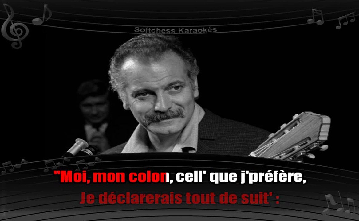 Karaoké Georges Brassens - La guerre de 14-18