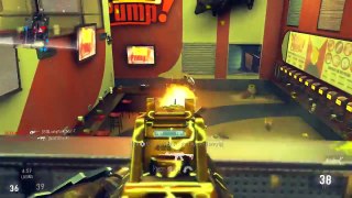 New Gold and Star Camo on Asm1 SMG in Call of Duty Advanced Warfare