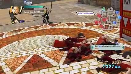 ONE PIECE: PIRATE WARRIORS 3 Gameplay 2 Versus! La banda del pirata Bagy