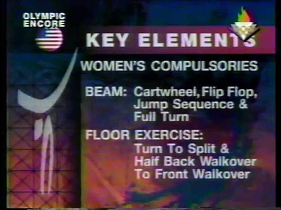 1992 Olympics - Women's Gymnastics - Compulsories - Part 3