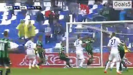 Nicola Sansone Penalty Miss | Sassuolo 0 - 1 Atalanta | Serie A