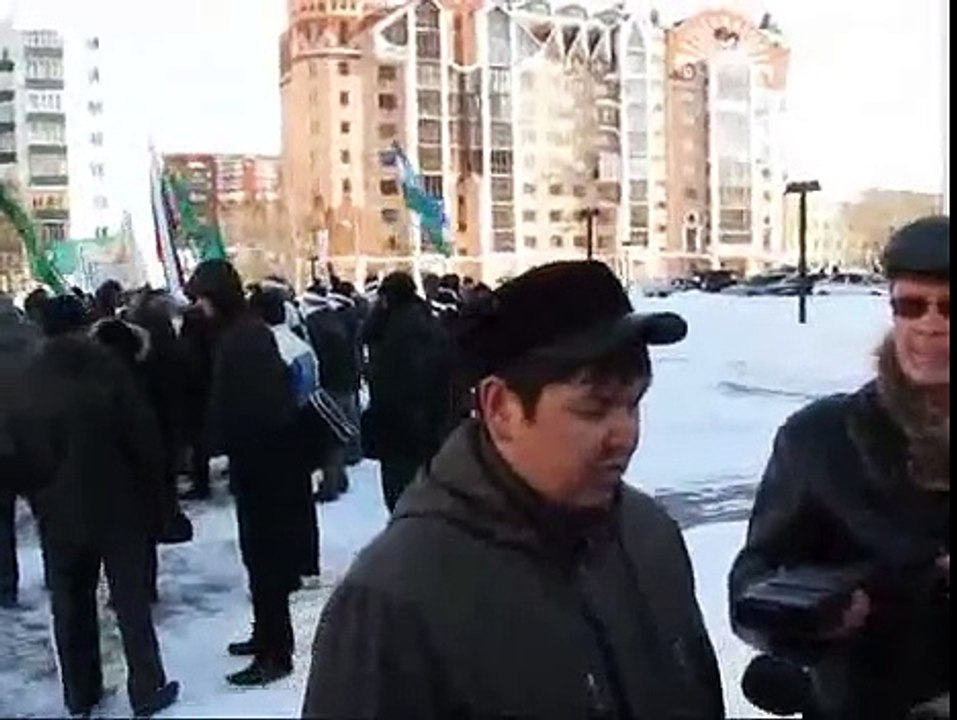 Антироссийский пикет башкирских националистов